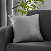 Fusion Strata Silver Cushion Cover Fusion Strata Silver Cushion Cover